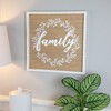 Northlight Family Framed Wooden Wall Sign - 15.75" - White - image 3 of 4