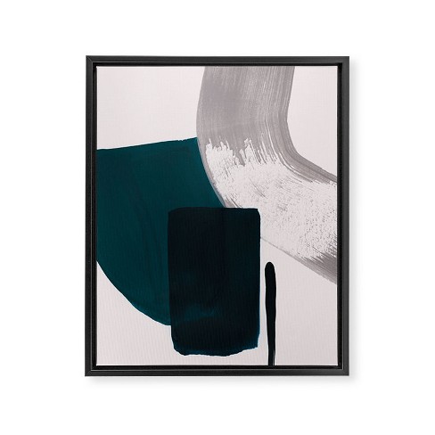 Iris Lehnhardt Minimalist Painting 02 Framed Canvas - Society6 : Target