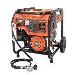 3.6KW Portable Power Generator Dual Fuel Orange - ETQ
