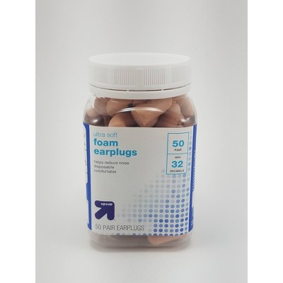 Ultra Soft Foam Ear Plugs - 50 pair - up & up™