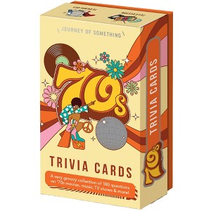 Journey of Something: 70's Trivia Cards - Party Card Game, 180 Groovy Questions - 1 of 4