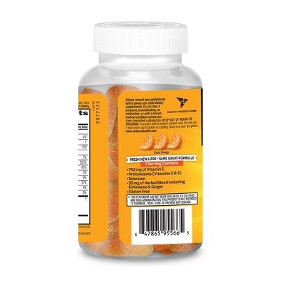 Airborne Immune Support Gummies with Vitamin C &#38; Zinc - Orange - 42ct