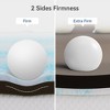 Dyonery Extra Firm Mattress Topper Twin Size 3 Inch, Pain Relieving Foam Bed Topper, Gel Memory Foam&High-Density Foam Mattress Pad - 2 of 4
