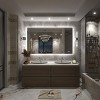 Apmir Super Bright 192 LEDs/m Back LED Lighted Anti-Fog Tempered Glass Bathroom/Vanity Mirror with ETL & 3-Year Warranty - 2 of 4