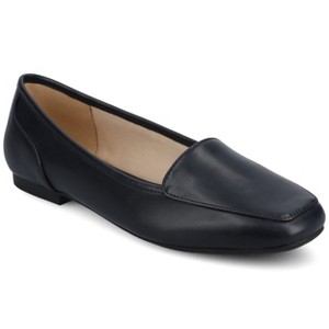 Journee Women's Noelia Medium and Wide Width Career Ballet Flats - 1 of 4