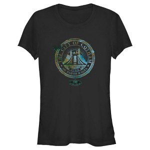Juniors Womens The Batman City of Gotham T-Shirt - 1 of 4