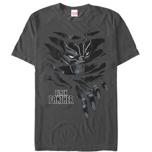 Men's Marvel Black Panther Claw Tear T-Shirt - 1 of 4