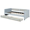 Whisen Blue Upholstery Daybed - 3 of 4