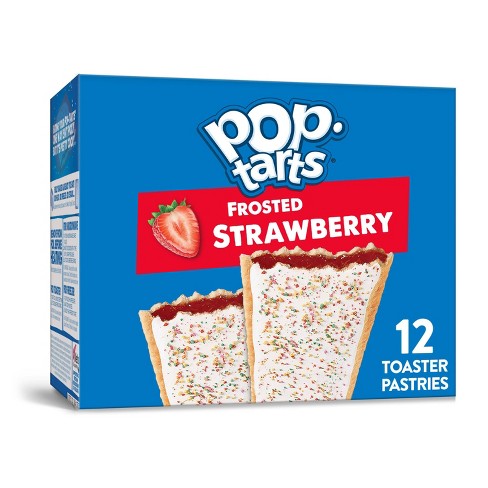 Kellogg's Pop-Tarts Frosted Strawberry Pastries - 12ct/20.31oz - image 1 of 4