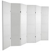 6 ft. Tall DIY Canvas Room Divider 6 Panel - Oriental Furniture - image 2 of 3