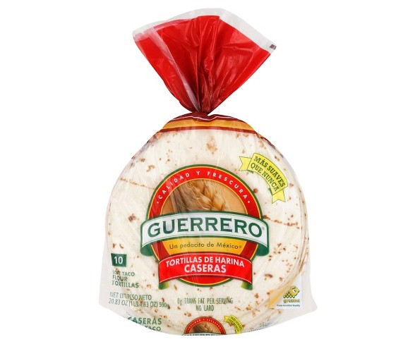 Guerrero Soft Taco Flour Tortillas 10 ct