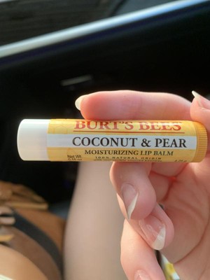 Burt's Bees Lip Balm Coconut and Pear Moisturizing Lip Balm -- 1 Lip Balm -  Vitacost