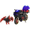 Decepticon Flamewar with Fireglide IDW Shattered Glass Deluxe Class | Transformers Generations Shattered Glass Collection Action figures - 2 of 4