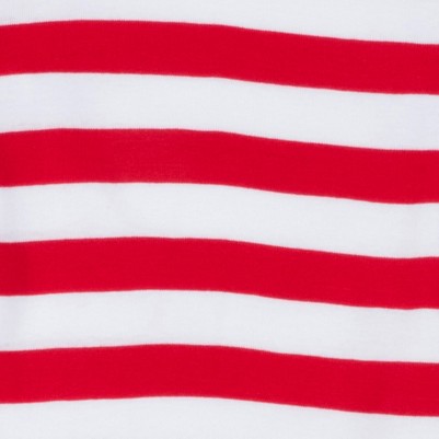 red & white