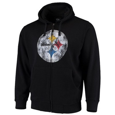 STARTER Mens Pittsburgh Steelers Hoodie Sweatshirt