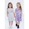 Disney Junior Girls 2 Pack Skater Dresses Toddler - 2 of 4
