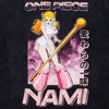 Men's One Piece Anime Nami Pink Panels Graphic T-Shirt Officially Licensed - 4 of 4