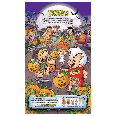 Post Halloween Fruity Pebbles Breakfast Cereal - 18.5oz