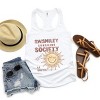 S.W.Smiley Sunshine Society - Women's Graphic Racerback Tank Top - 2 of 3