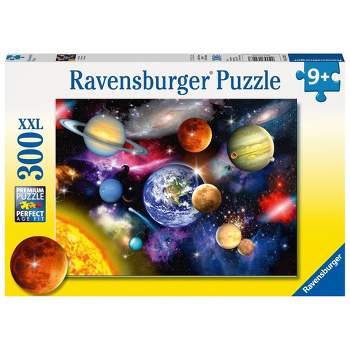 Solar System 70 Piece Double Sided *Planet Shaped Pieces* Jigsaw Puzzle