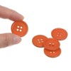 Unique Bargains Resin Craft Snap Round Flat 4-Hole Sewing Buttons 50 Pcs - 4 of 4