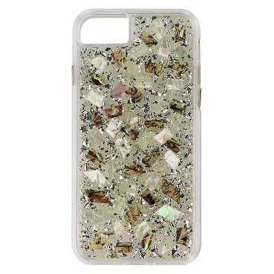 Case-Mate Karat Series Slim Protective Case for Apple iPhone 8 - Mother of Pearl
