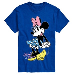 Men's - Disney - Minnie Mouse Pose- Men's Short Sleeve Graphic T-Shirt Short Sleeve Graphic T-Shirt - 1 of 4