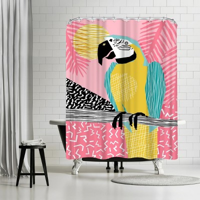 Americanflat Holy Moly by Wacka Designs 71" x 74" Shower Curtain