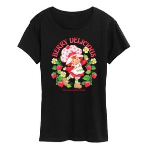Women's - Strawberry Shortcake - Berry Delicious Short Sleeve Graphic T-Shirt - 1 of 4