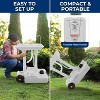 SereneLife Portable Handwash Sink with 7+ Gallon Capacity - High-Density Polyethylene Mobile Foot-Pump Washing Station with Soap Dispenser - SLCASN25 - 4 of 4