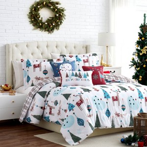 Multi-Piece Christmas Comforter Sets - 1 of 4