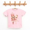 Pink Nutcracker Ballerina - Youth Short Sleeve Graphic T-Shirt and Toddler Short Sleeve Graphic T-Shirt - 2 of 3