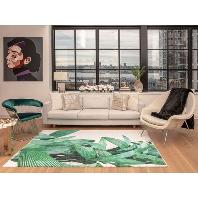 Elizabeth Sutton Maisie MI50A Modern Floral Area Rug