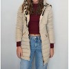Women's Long Line Reversible Puffer Jacket - Coalition LA - 2 of 2