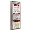Stupell Industries Vintage Cinema Projector Phrases Floating Frame Canvas Art - 2 of 4