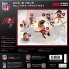 NFL Tampa Bay Buccaneers All Time Greats 500pc Puzzle Game: Sports Theme, Ages 13+ - 2 of 4