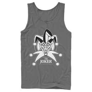 Men's Batman Joker Emblem Tank Top - 1 of 3