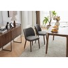 2PCS Dining Chairs , Ergonomic Back Support, 300lb Capacity for Kitchen, Restaurant, Living Room, Office , Café - 4 of 4
