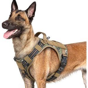 rabbitgoo Dog Harness for Large Dogs No Pull, l Handle, for Easy Walking and Training, Brown camo, L - 1 of 1