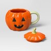 9.5 fl oz Jack-o-Lantern Mini Figural Mug with Lid - Hyde and EEK! Boutique™ - 3 of 4