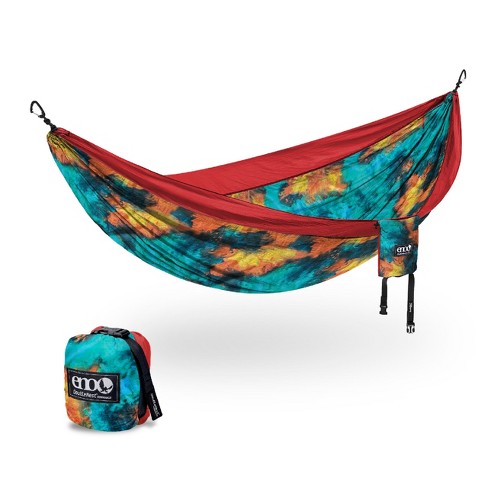 Hamac Double De Luxe ENO Eagles Nest Outfitters - Pour Camping Et Jardin - Capacité 2 Personnes - Nylon Solide