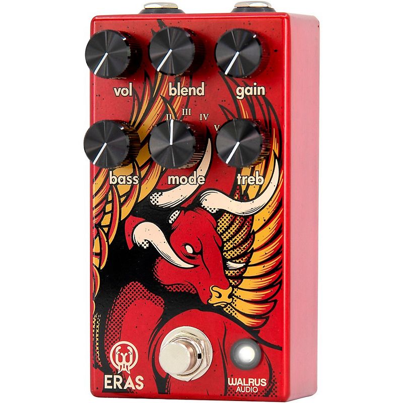 Walrus Audio Eras Five State Distortion Effects Pedal Red, 3 of 5
