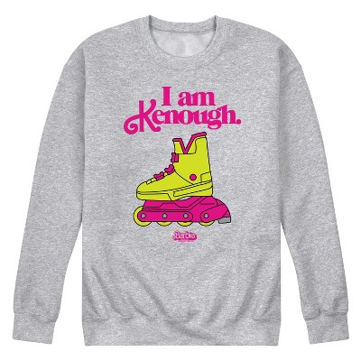 Men's - Barbie - I Am Kenough Rollerblades Graphic Fleece Sweatshirt
