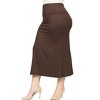 Plus  Foldover Maxi Skirt - 24seven Comfort Apparel™ - 2 of 4