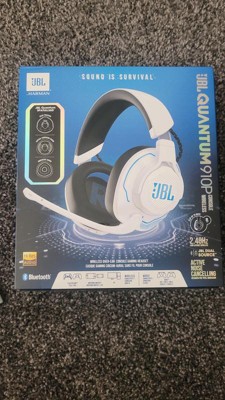 JBL Quantum 910P Wireless Gaming Headset with Active Noise Cancellation,  Head Tracking, & Bluetooth for PlayStation, Nintendo Switch, Windows & Mac