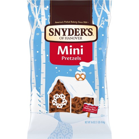 Snyder's of Hanover Pretzels Mini Pretzels Family Size - 16oz - image 1 of 4