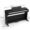 Garvee Digital Piano, Full Size 88 Key Weighted Hammer Professional Home Digital Piano, Stand Electric Piano for Beginner/Adults, Black - 2 of 4
