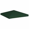 vidaXL Gazebo Top Cover Green Polyester with PVC coating 10x10ft - 2 of 2