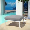 Modway Harmony Outdoor Patio Aluminum Ottoman - 4 of 4