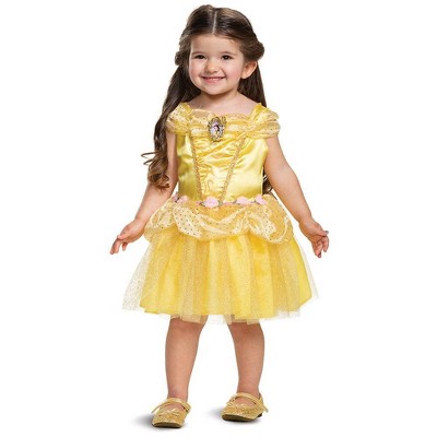 Toddler Disney Princess Belle Classic Halloween Costume Dress